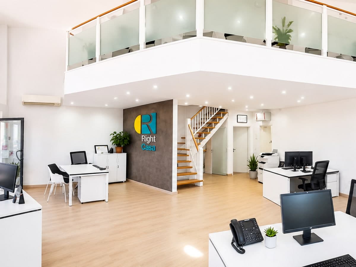 Right Casa Estates Büro von innen