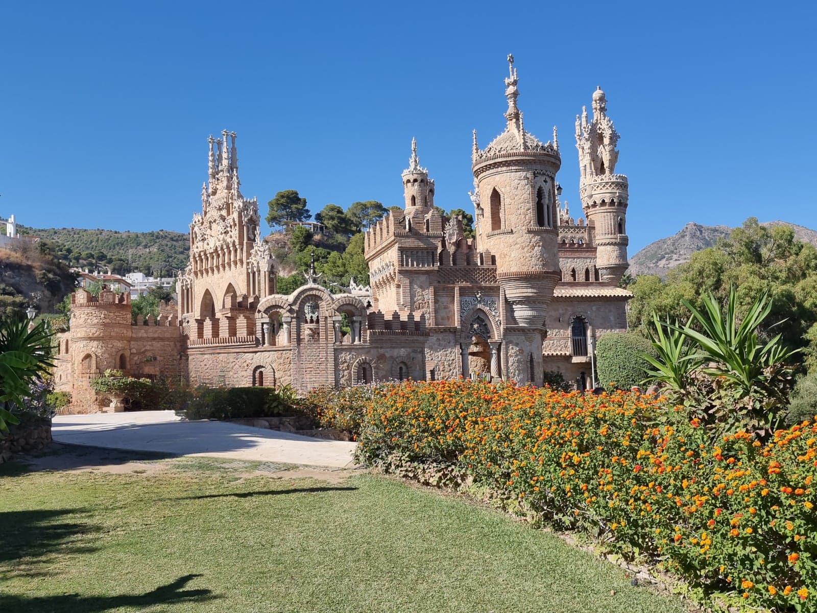 Castillo de Colomares, ein Wahrzeichen in Benalmádena