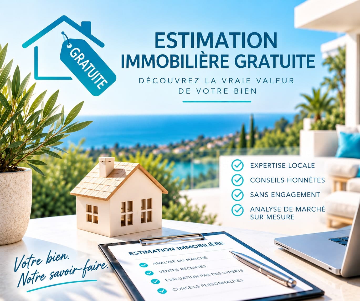 Demander une estimation de bien