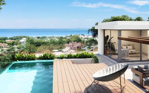 Right Casa Estate Agents Are Selling Unique opportunity to purchase one of the best penthouses with panoramic sea views in Venere, Cabopino, Marbella