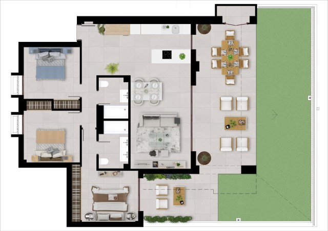 Plan2_Almazara Hills_apartments_Istan_Marbella_Planta BAJA_3 beds_2