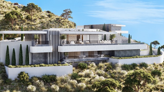 ¡Villas sostenibles de lujo con impresionantes vistas en venta cerca de Marbella! 