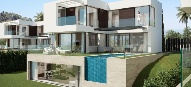 Contemporary New Build Villa for sale in Mijas Costa!!