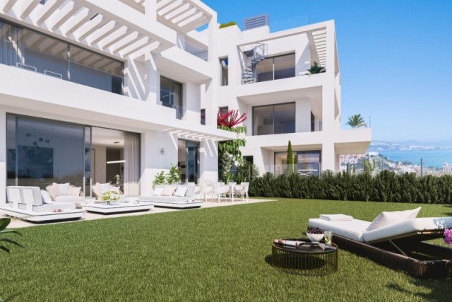 Luxury complex with sea views for sale in Mijas Costa